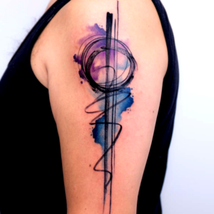 Abstract Tattoo Style